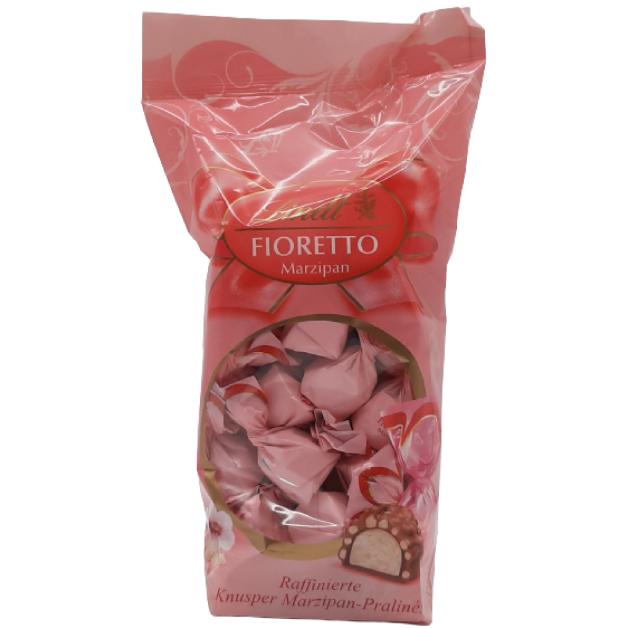 Lindt Fiorettos Sorte Marzipan 600gr.