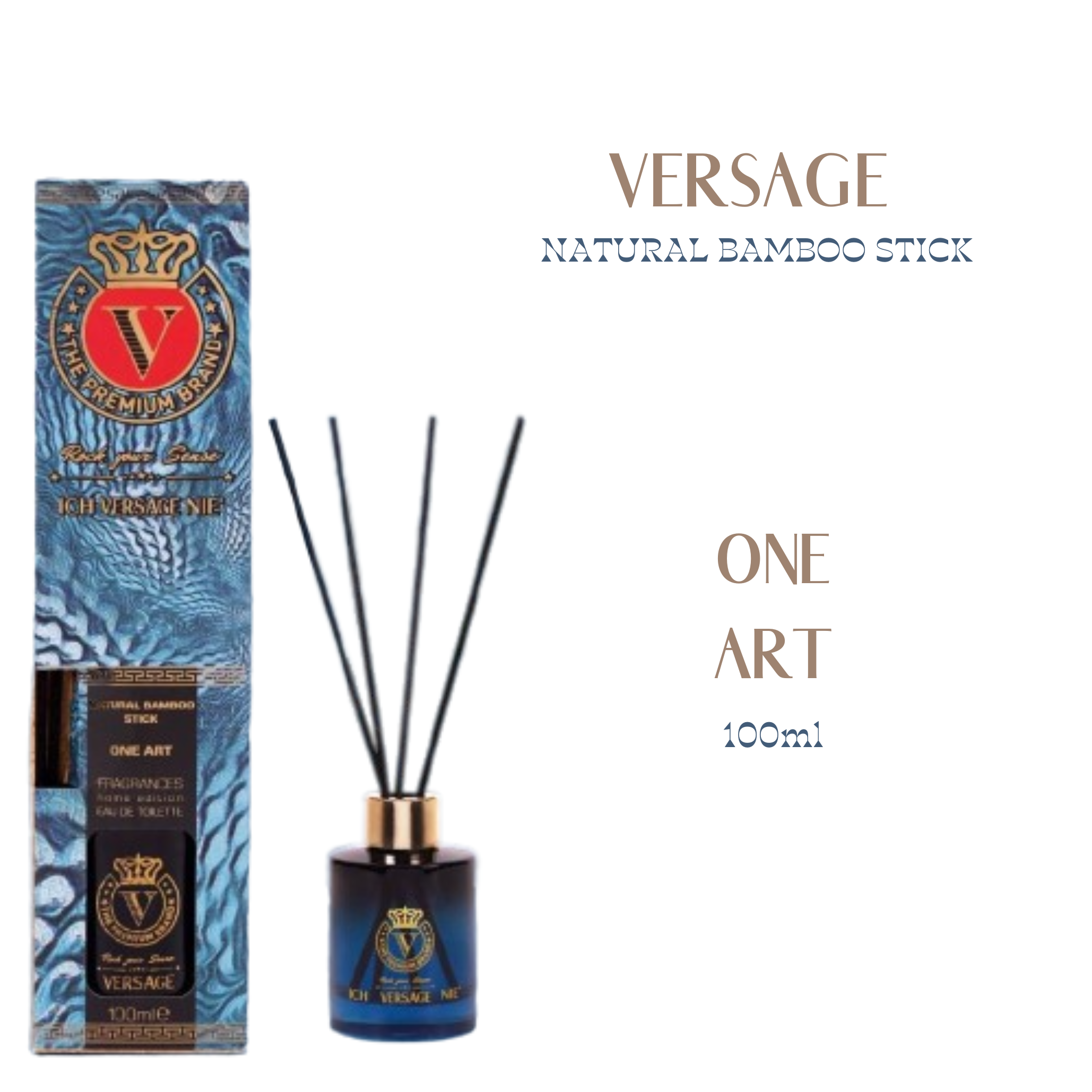 Versage Natural Bamboo Stick Raumduft Sorte One Art 100ml