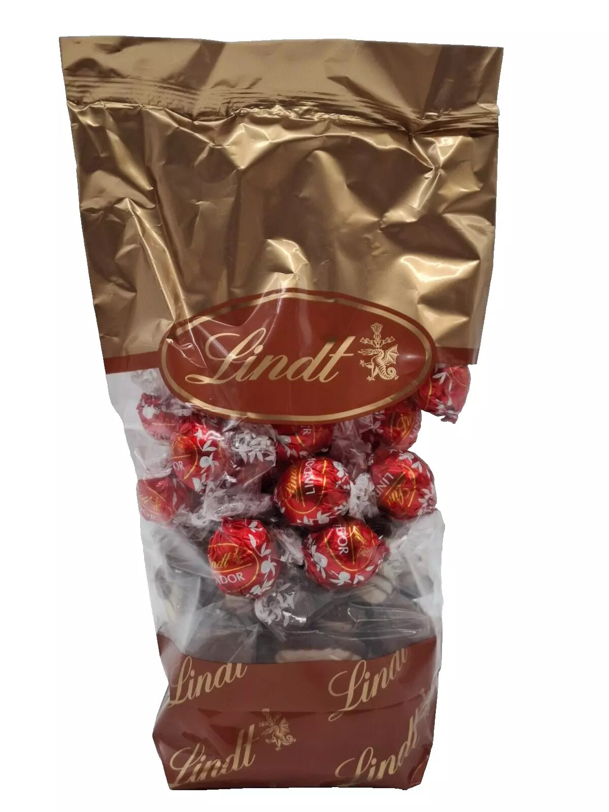 Lindt Jahrespralinen + Lindorkugeln rot Vollmilch 750gr.