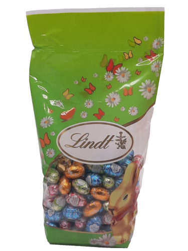 Lindt Mini Doppelmilchcreme Eier, alle gewickelt 700gr.